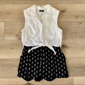 BDG cropped button up (medium)